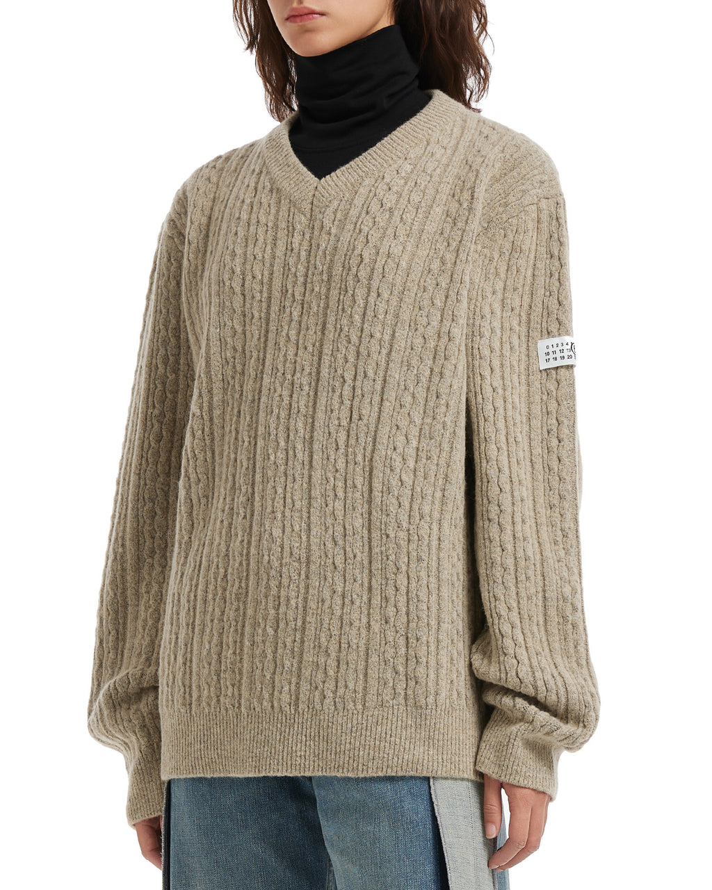 V-neck sweater