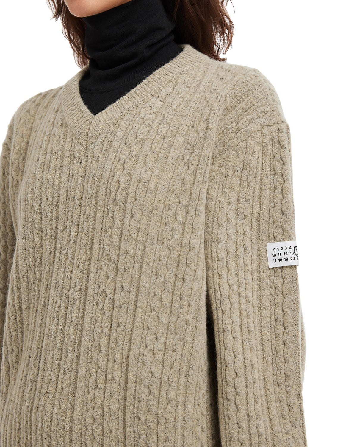 V-neck sweater