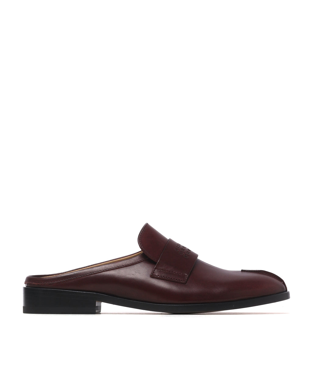 Loafer-style mules