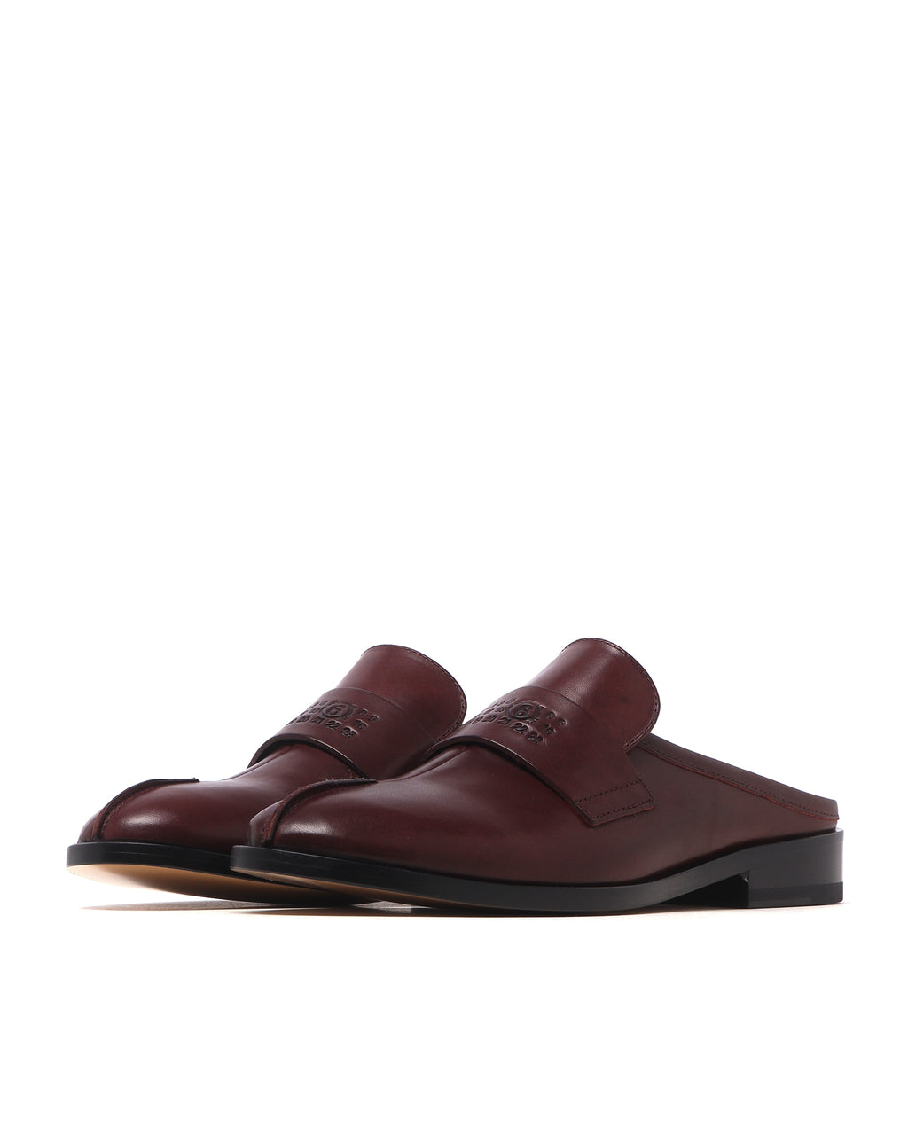 Loafer-style mules
