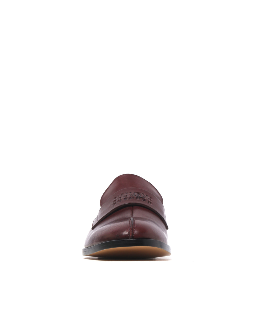 Loafer-style mules