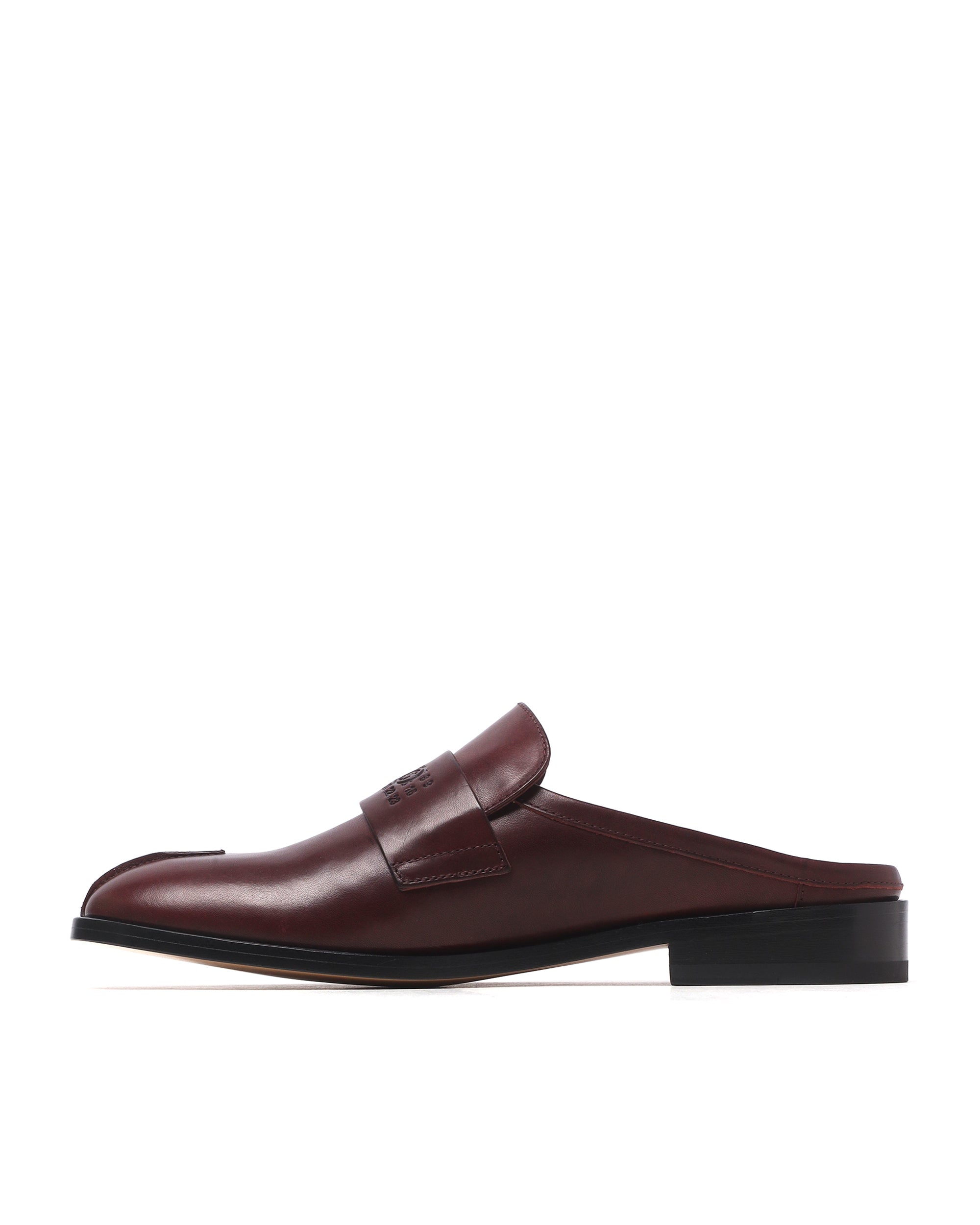 Loafer-style mules
