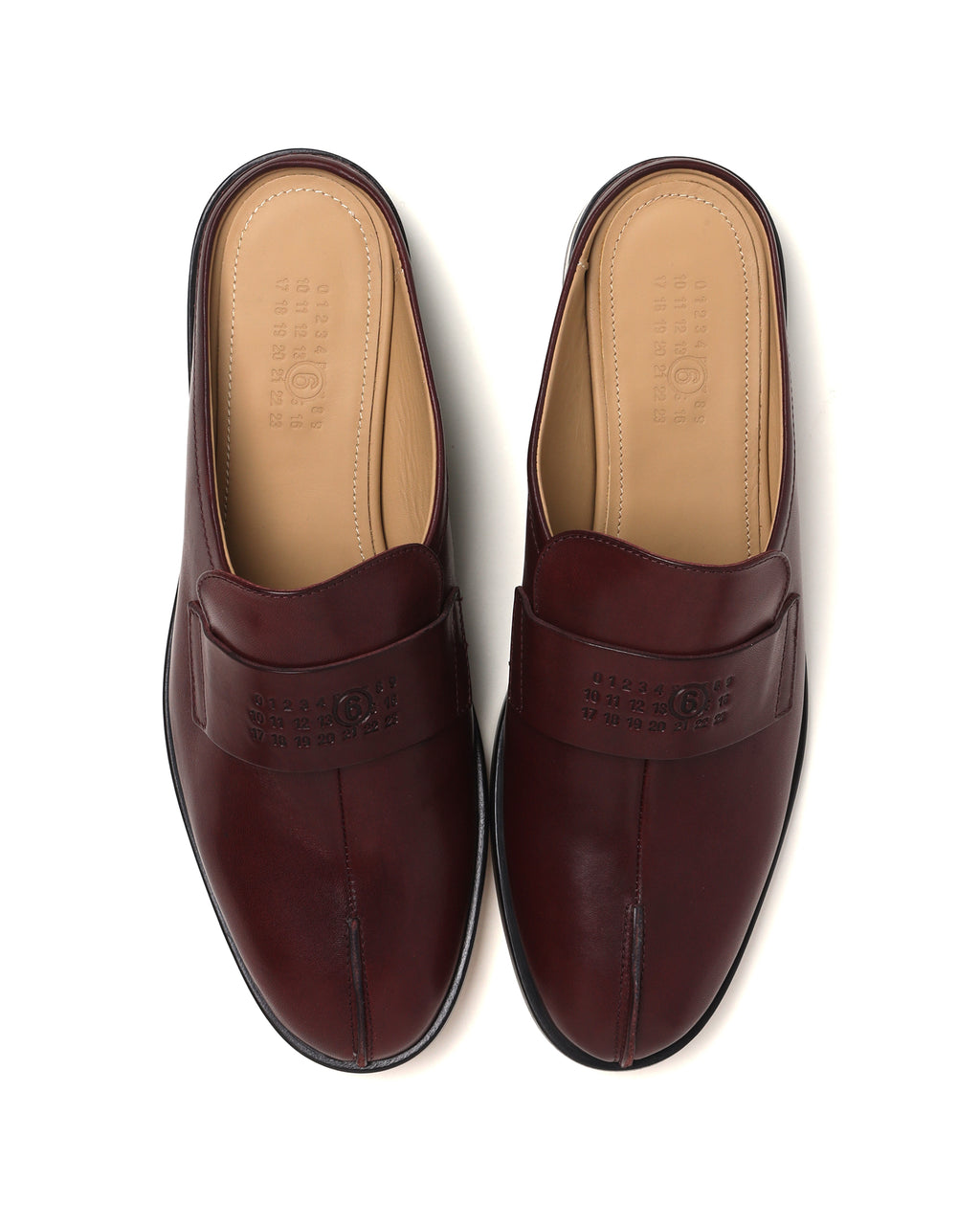 Loafer-style mules