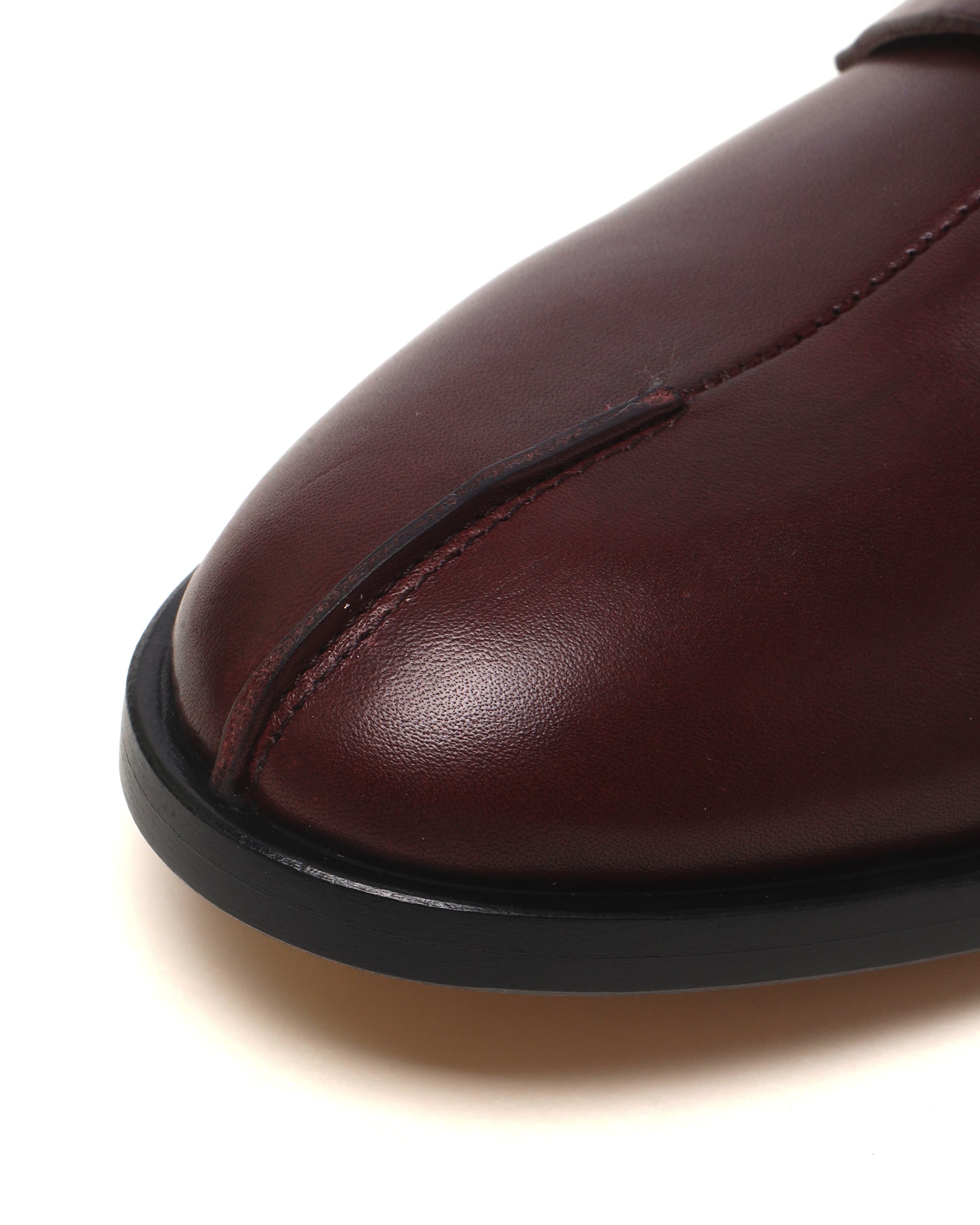 Loafer-style mules