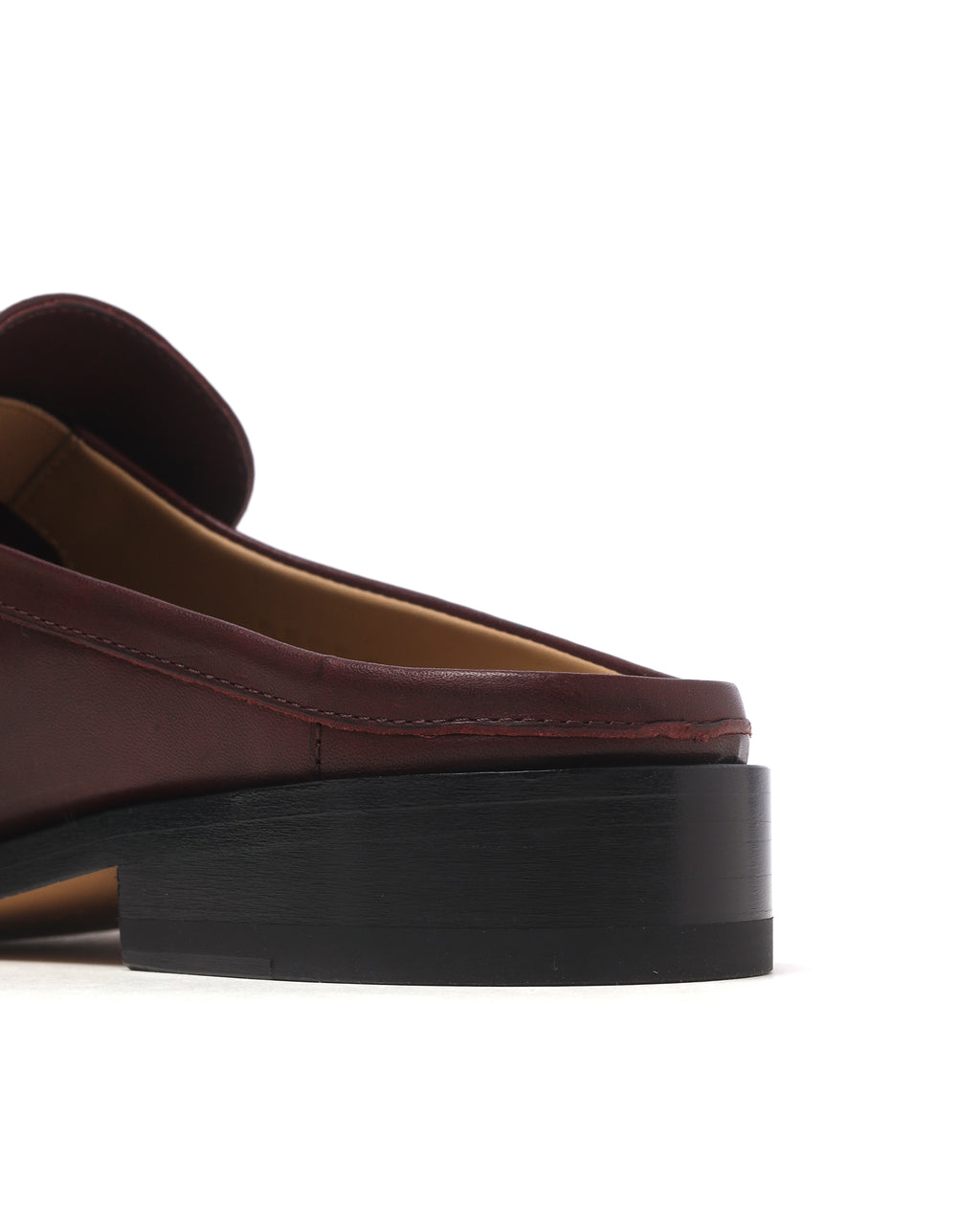 Loafer-style mules