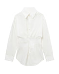 Belted shirt