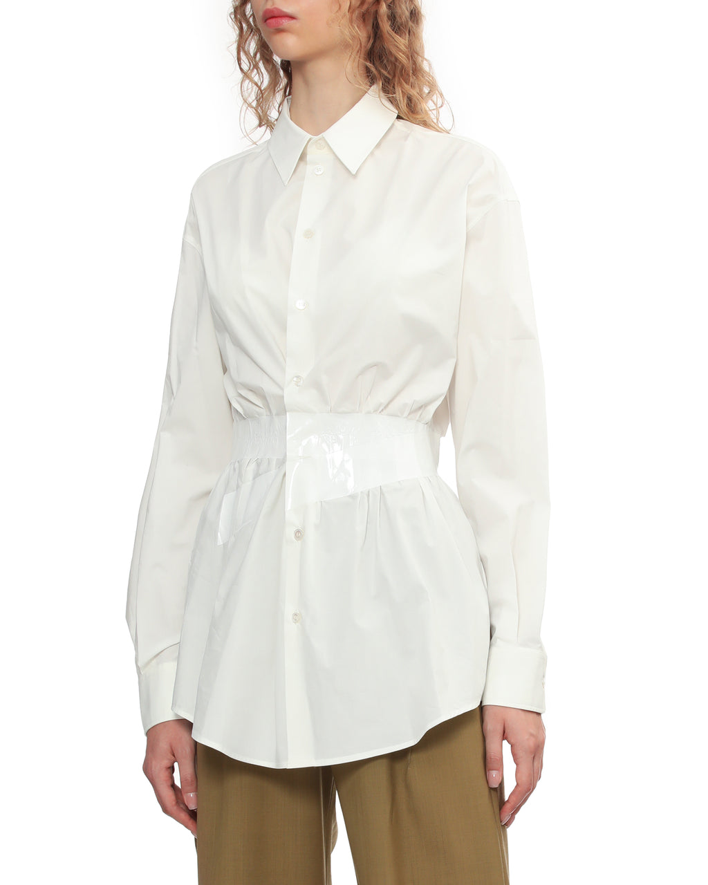 Belted shirt