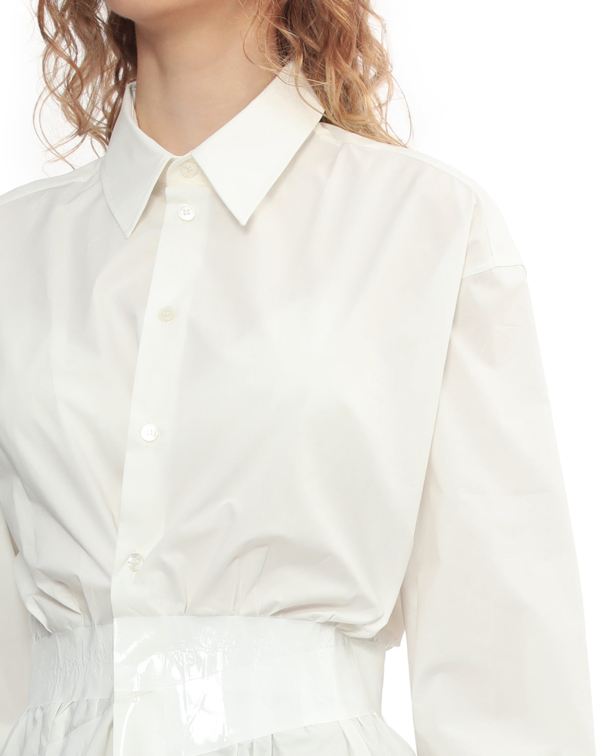 Belted shirt