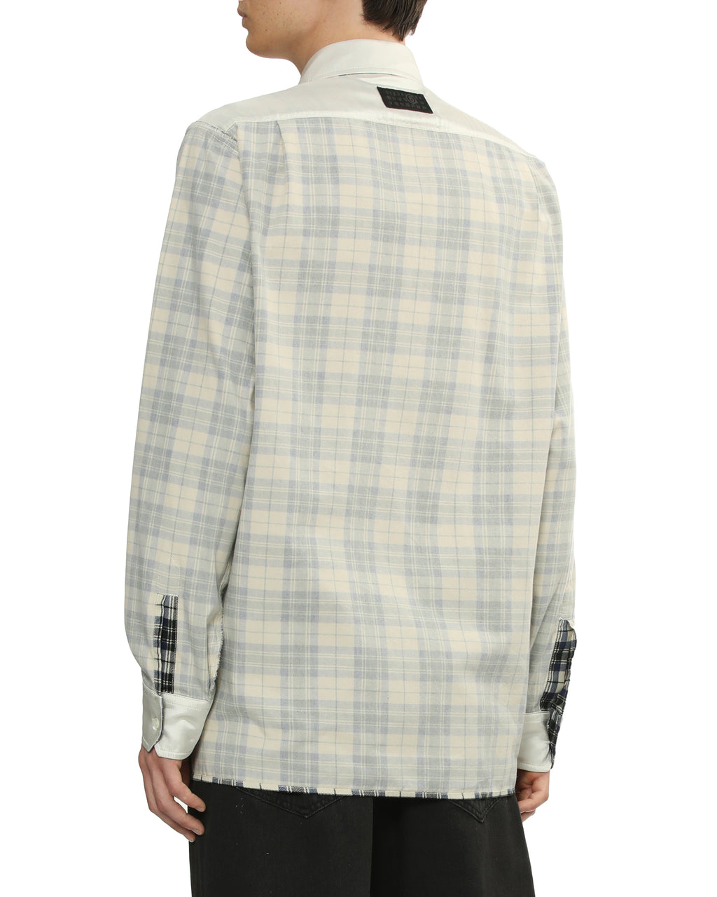 Check long sleeve shirt