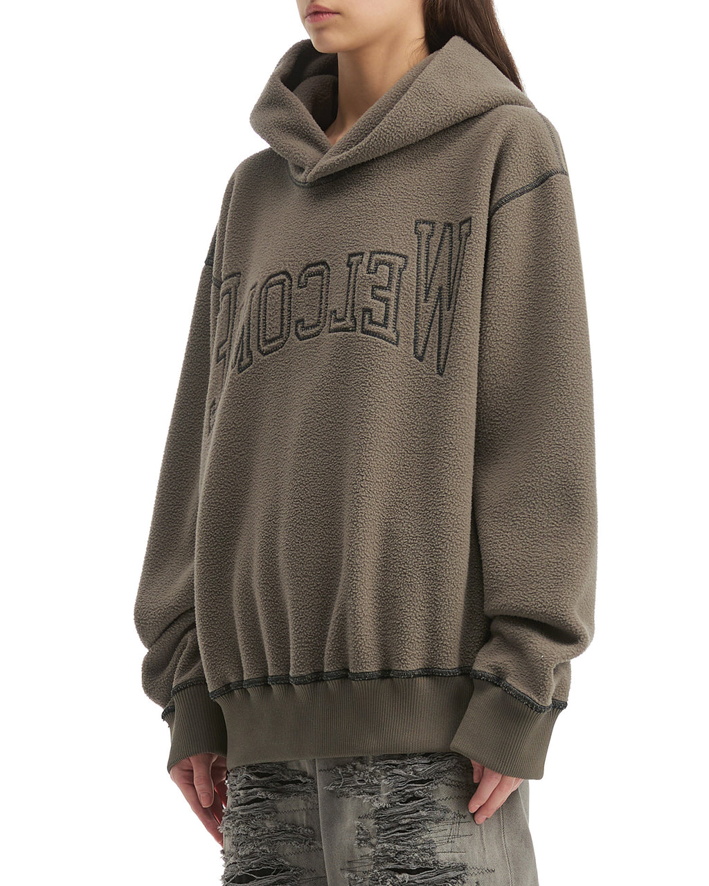 Fleece hoodie