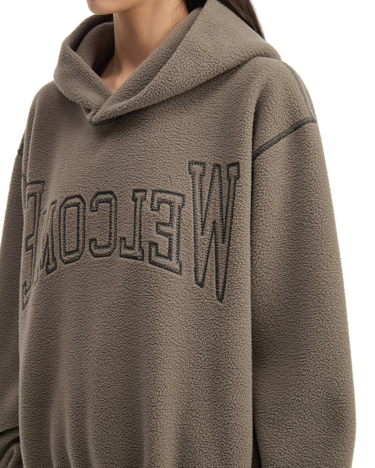 Fleece hoodie