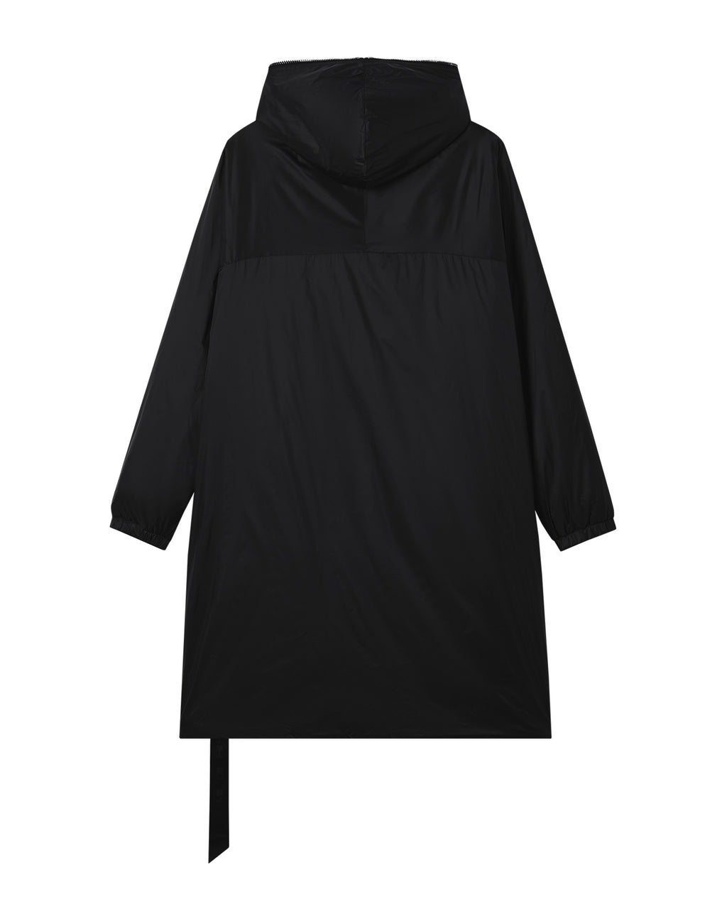 Hooded long coat