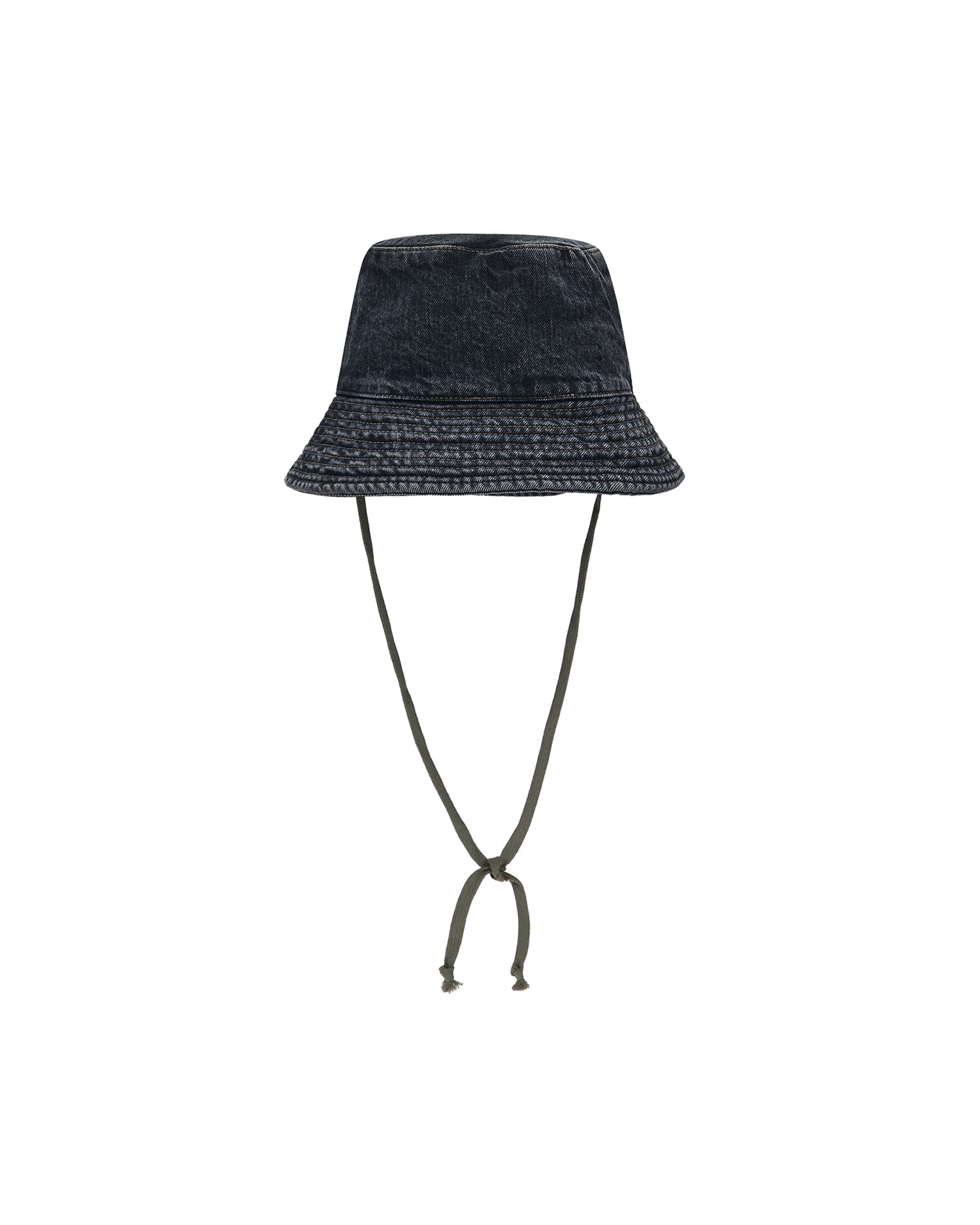 Drawstring bucket hat