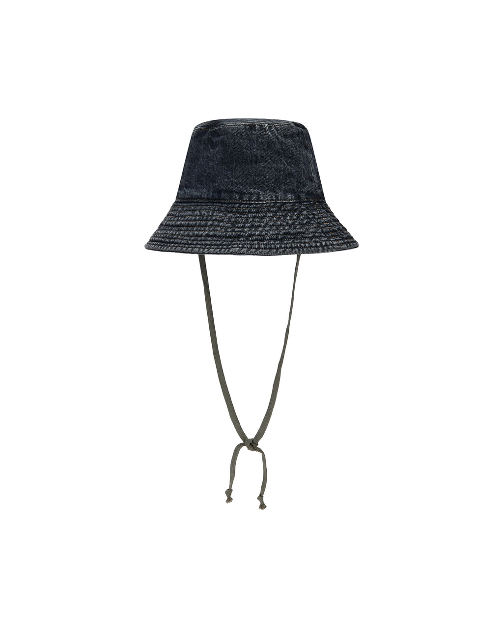 Drawstring bucket hat