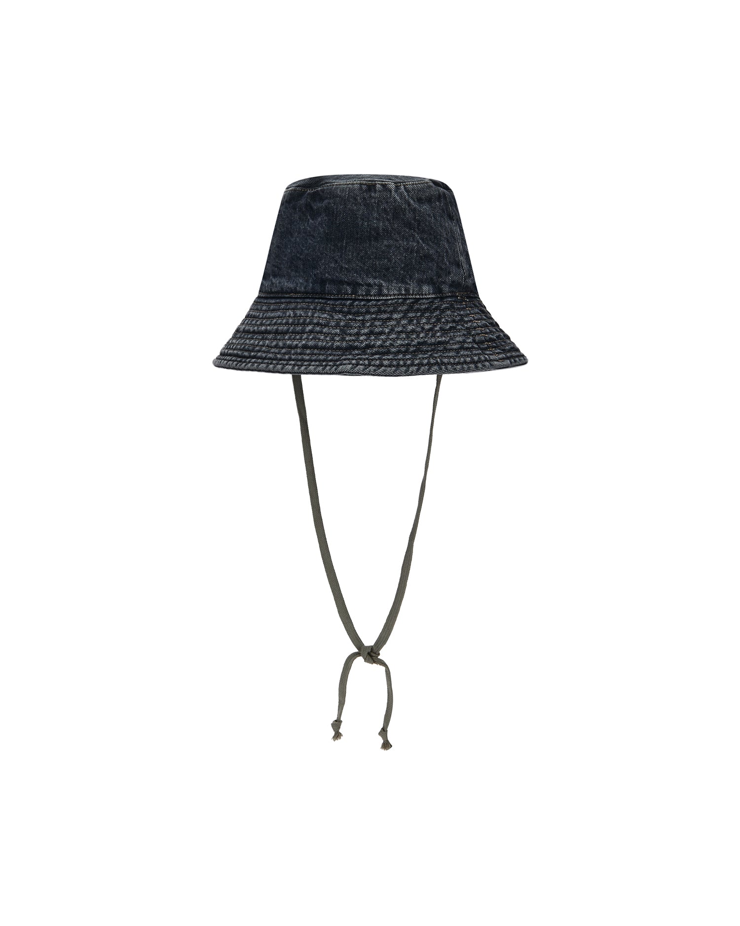 Drawstring bucket hat