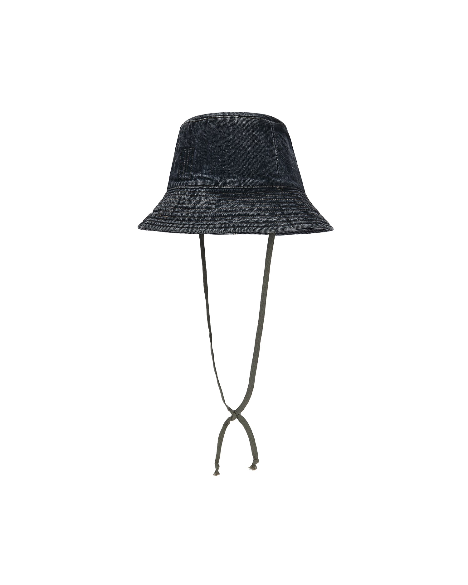 Drawstring bucket hat