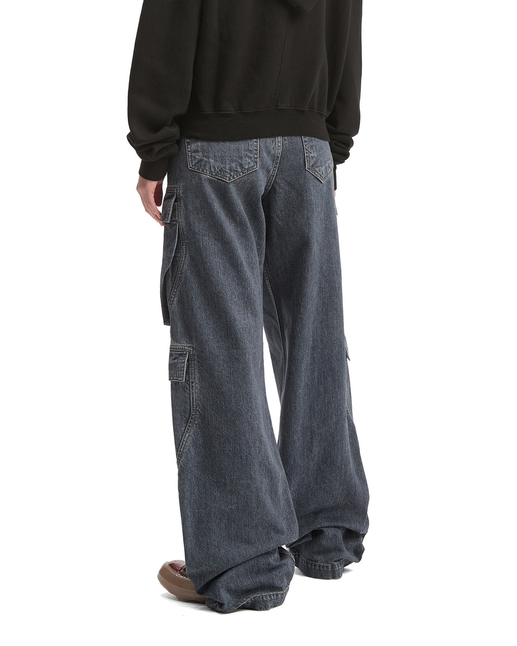 Double cargo jeans