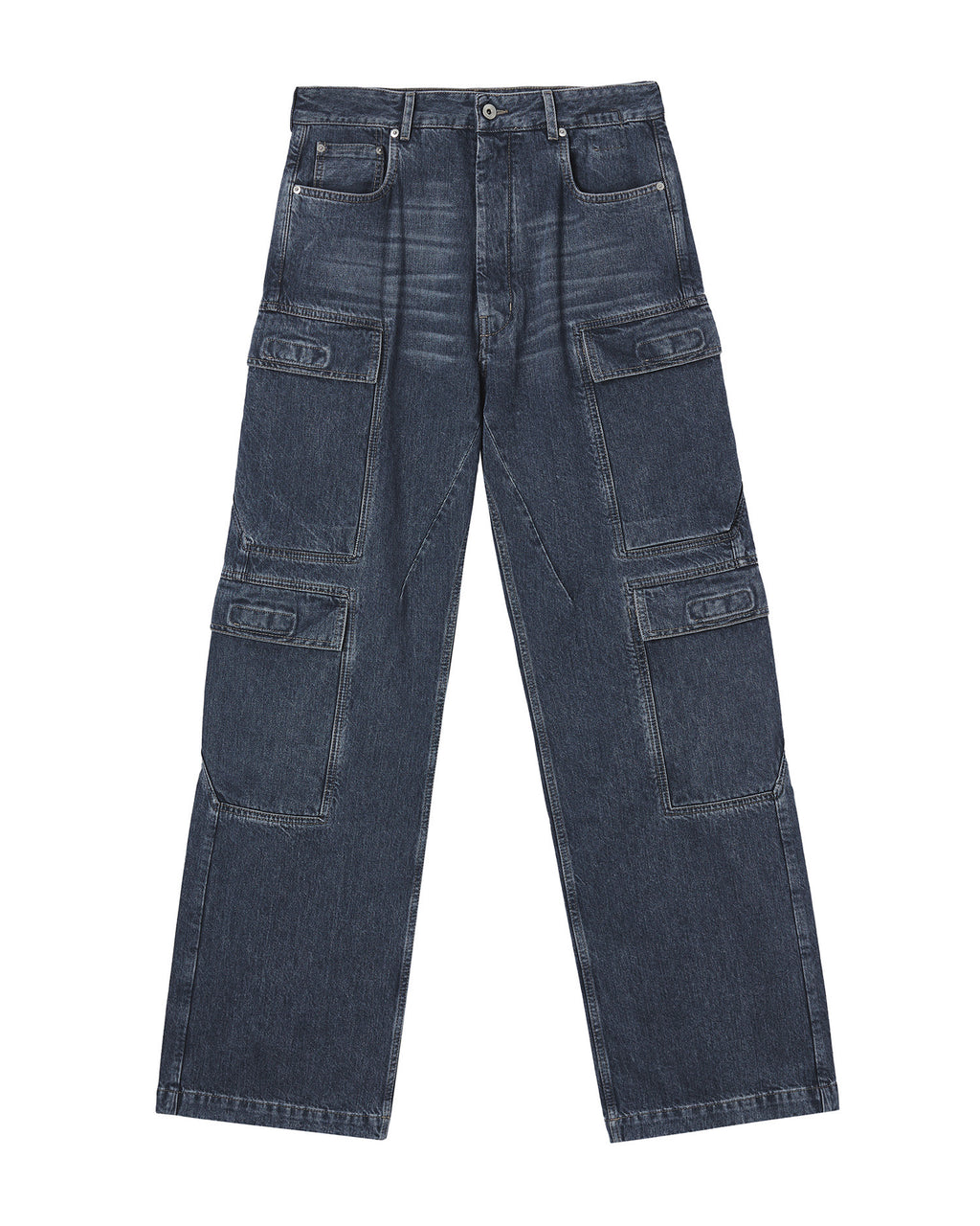 Double cargo jeans