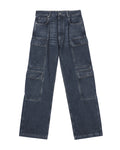 Double cargo jeans