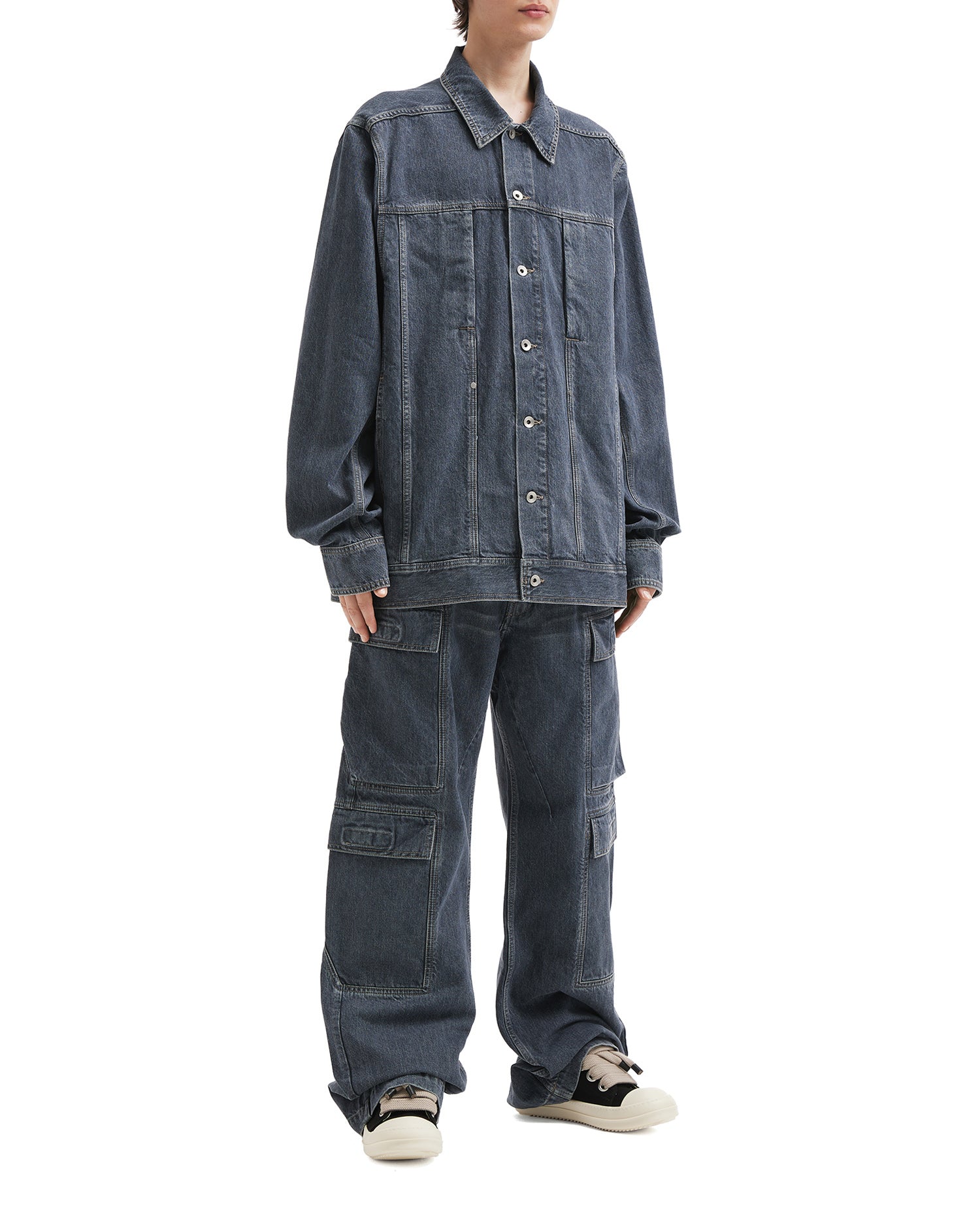 Double cargo jeans
