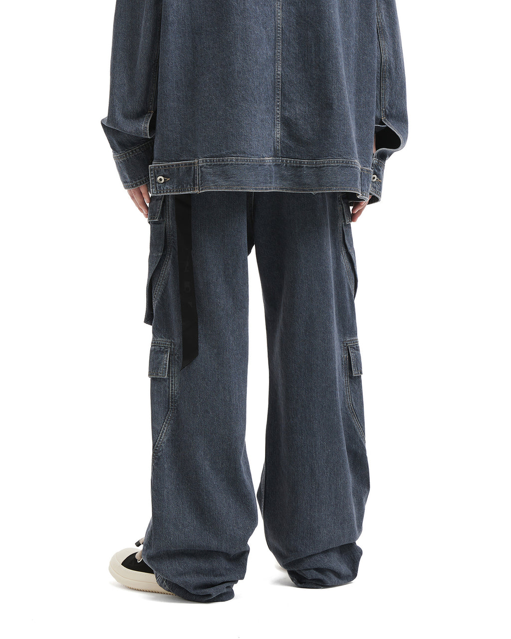 Double cargo jeans