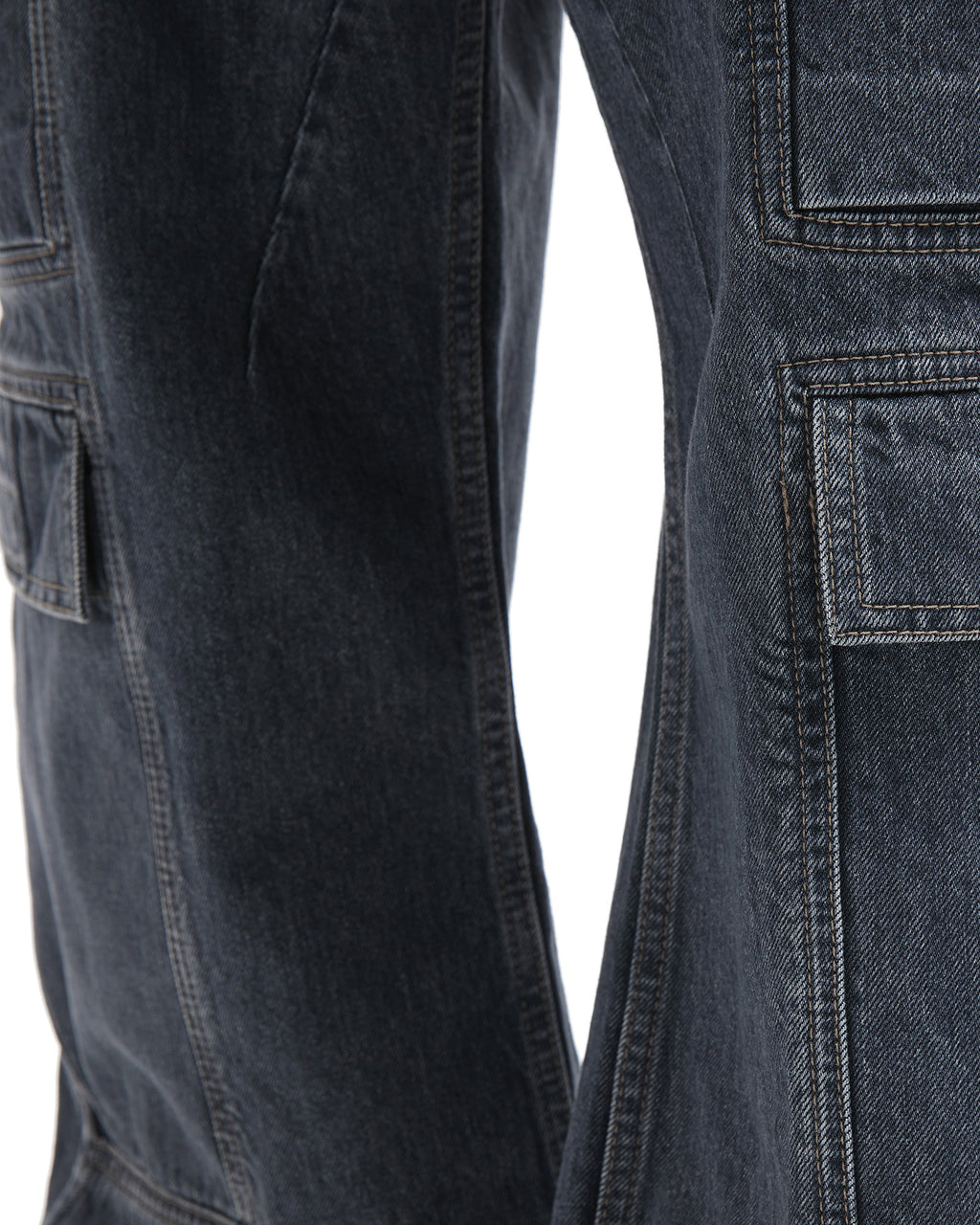 Double cargo jeans