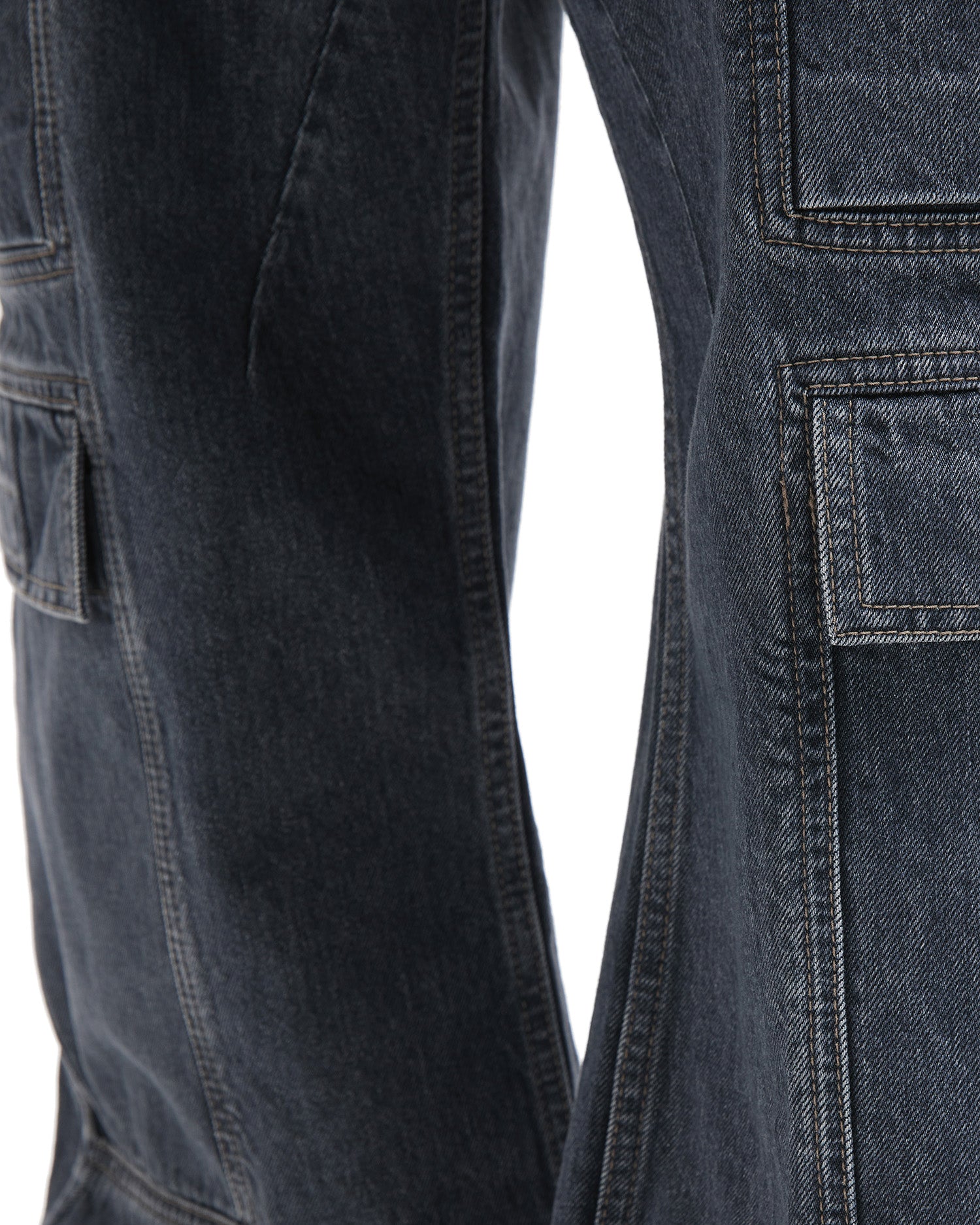 Double cargo jeans