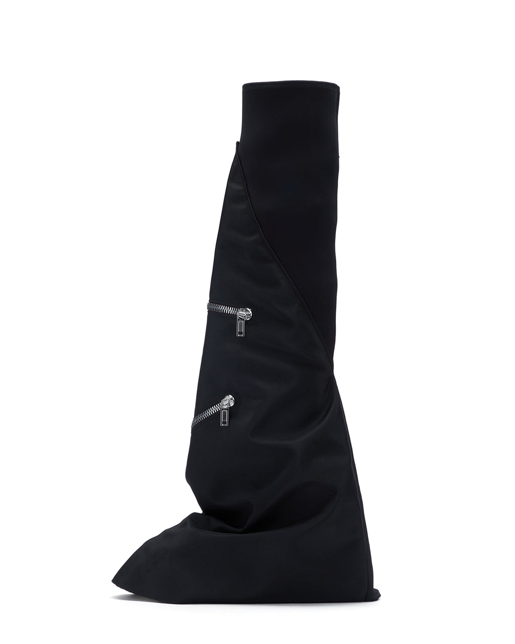 Zipper-detail boots