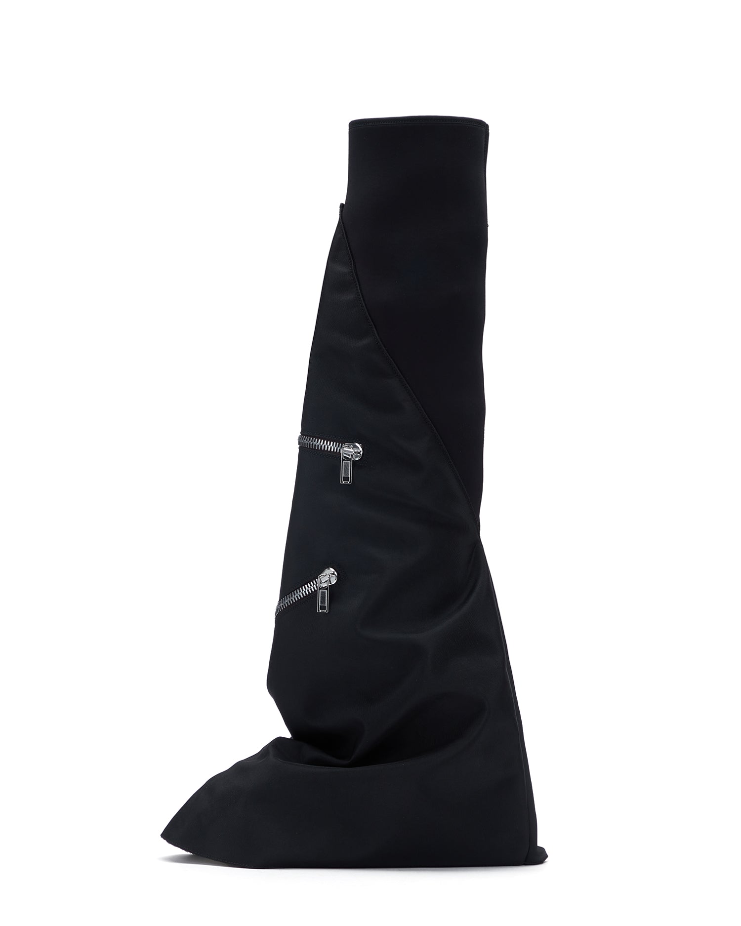 Zipper-detail boots