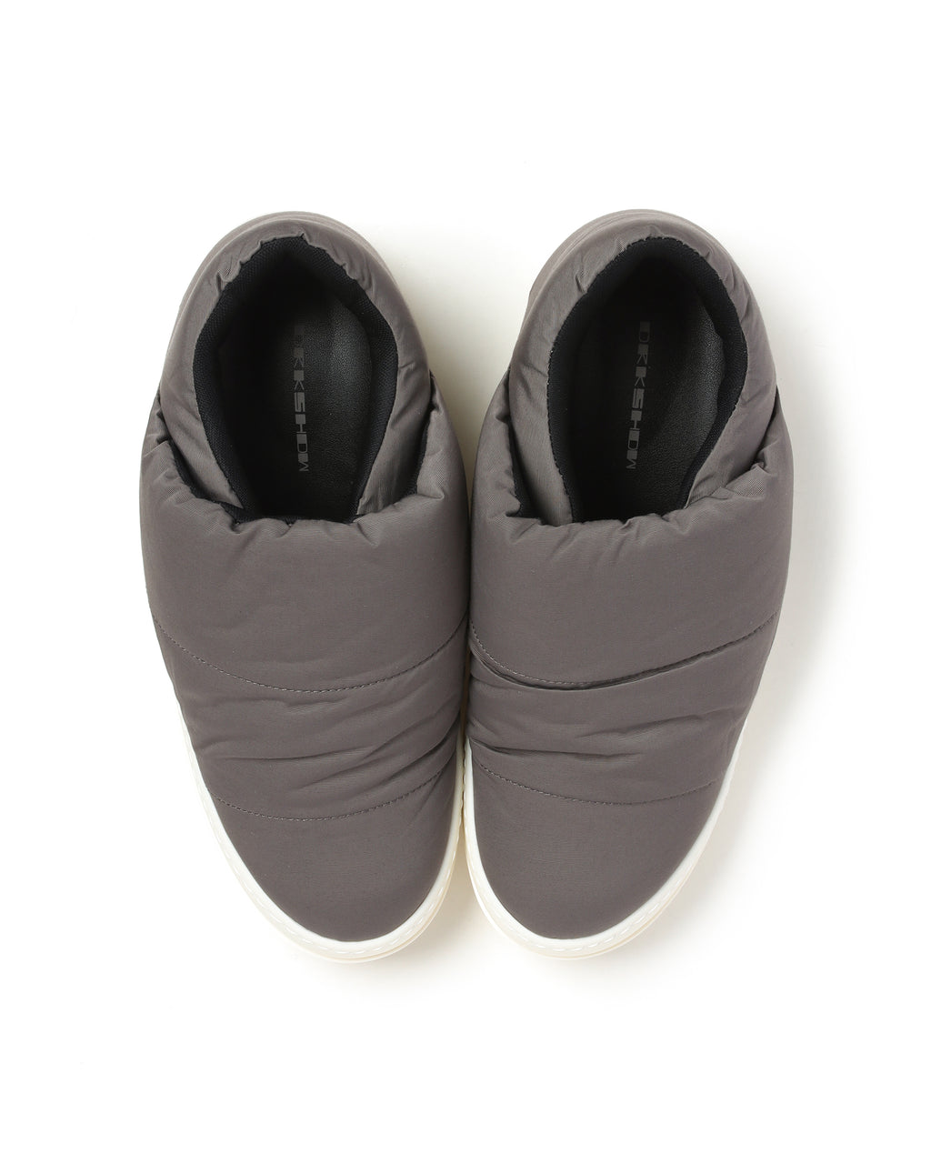 Puffer slip-on shoes