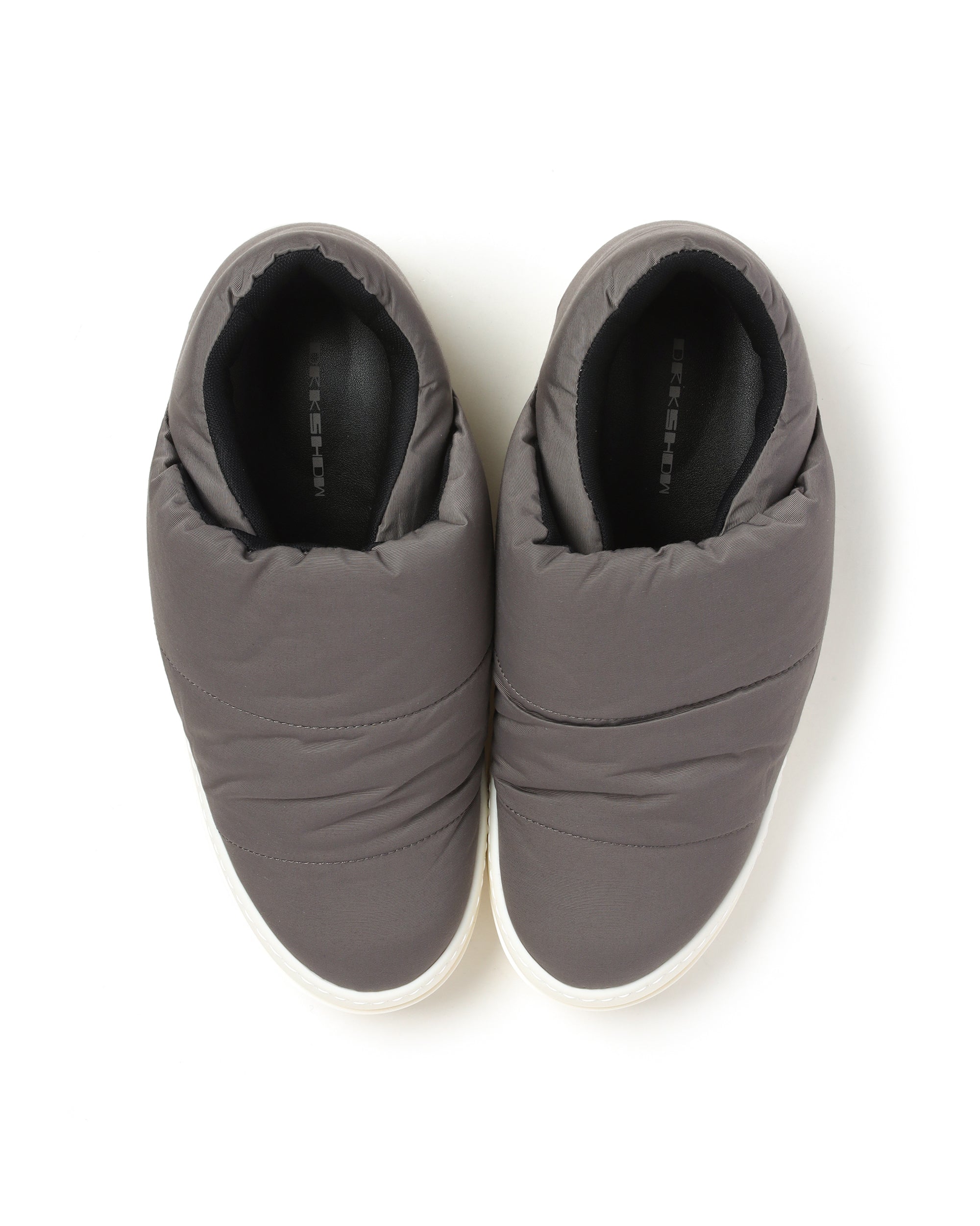 Puffer slip-on shoes