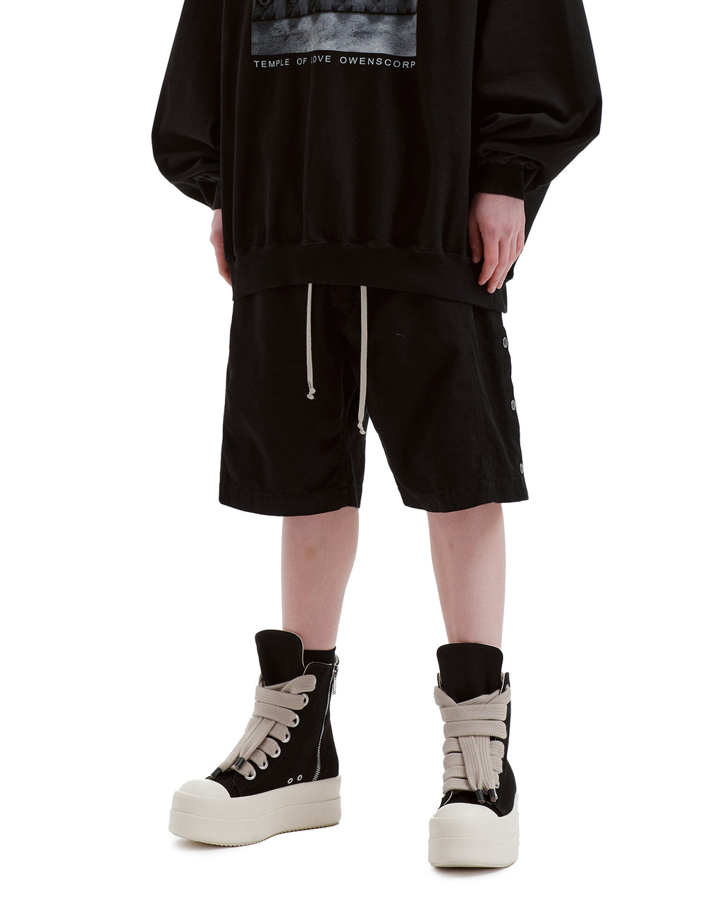 Wide pushershorts
