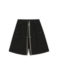 Zip-pocket shorts