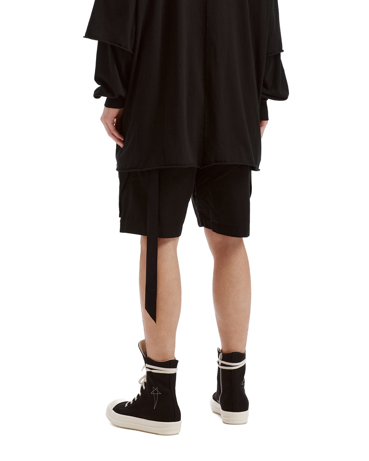 Zip-pocket shorts