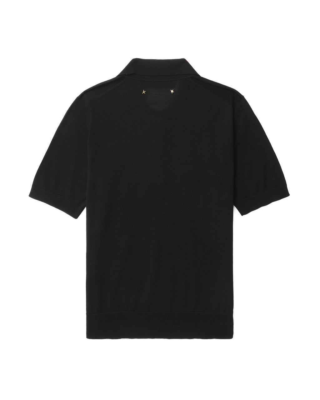 Polo short sleeve knit top