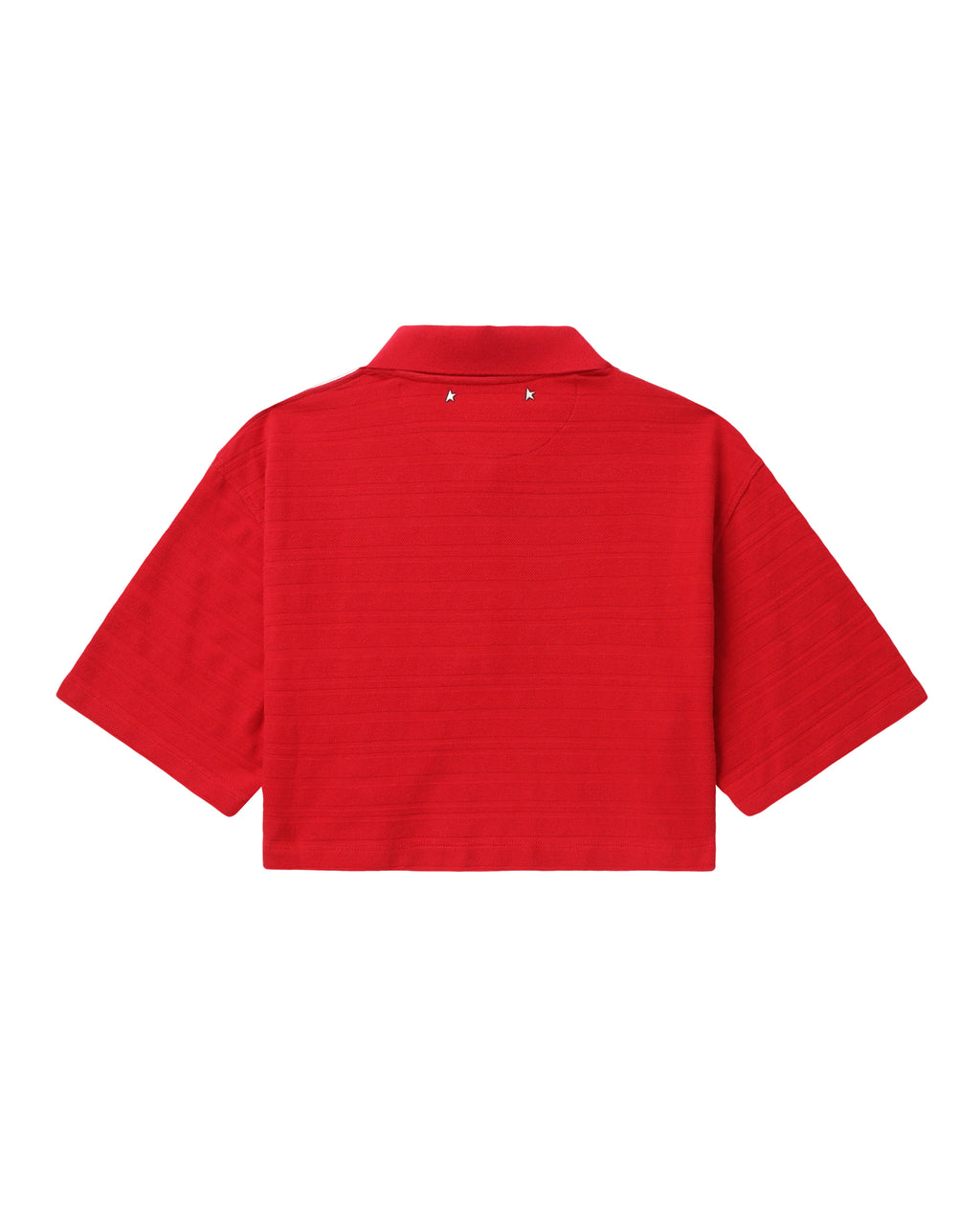 Cropped polo tee