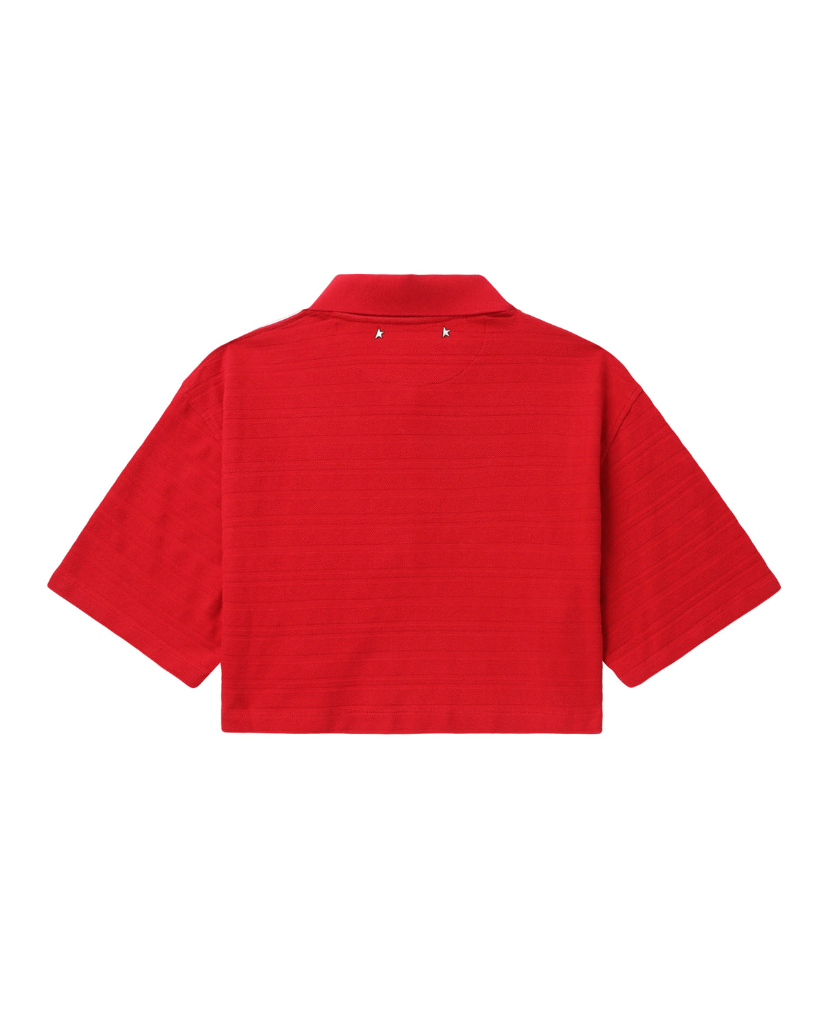 Cropped polo tee