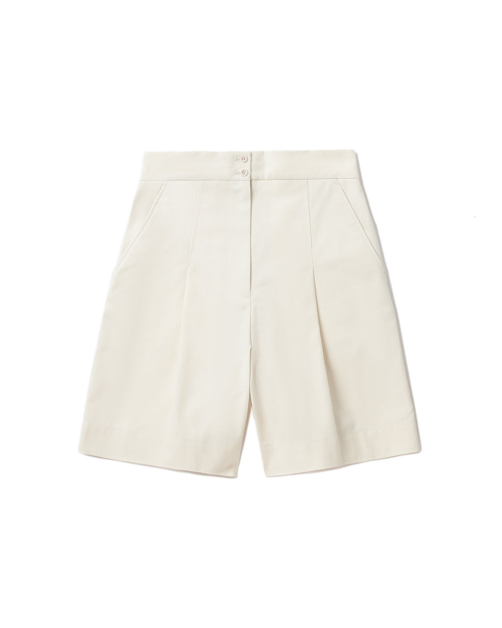High-waisted shorts