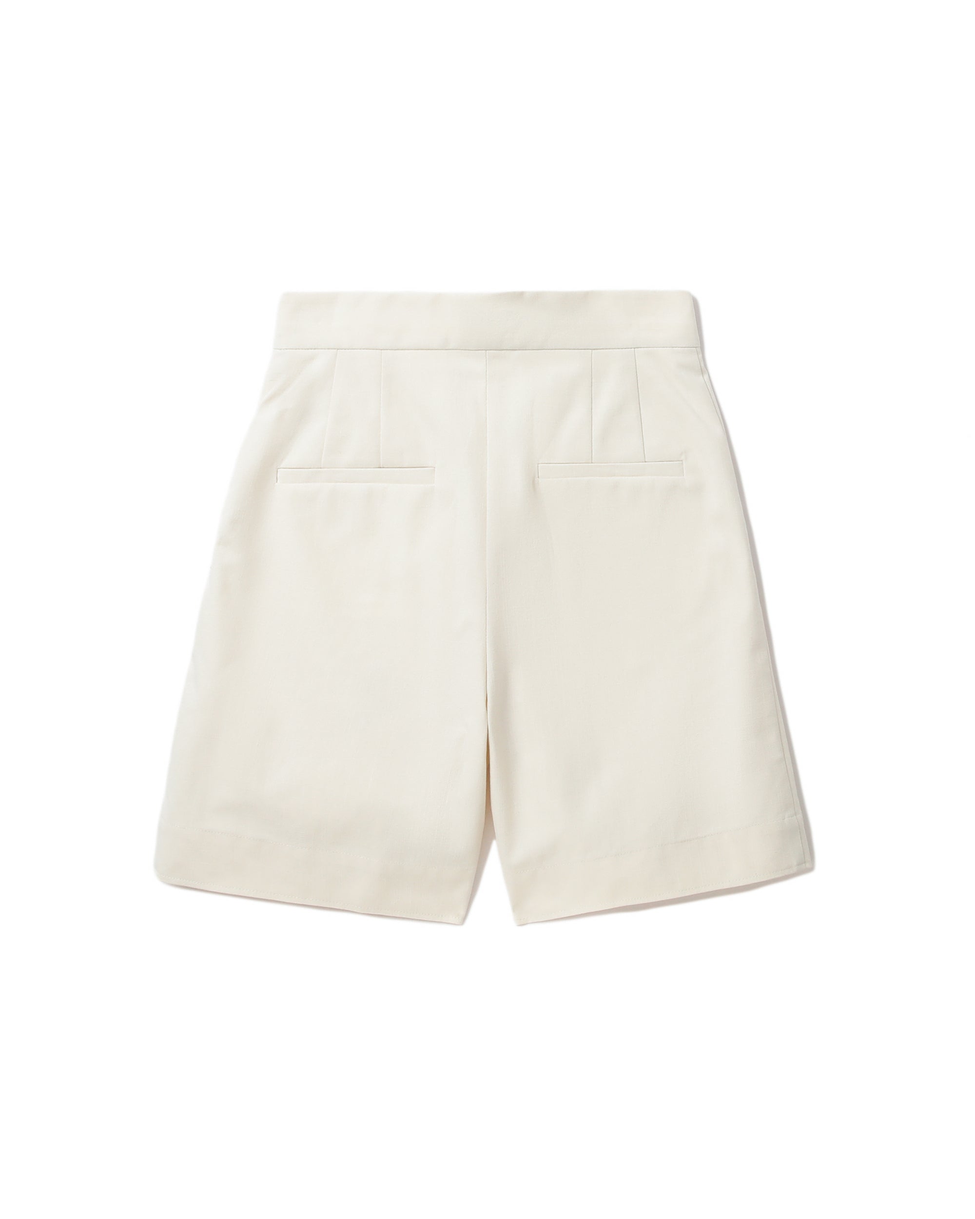 High-waisted shorts