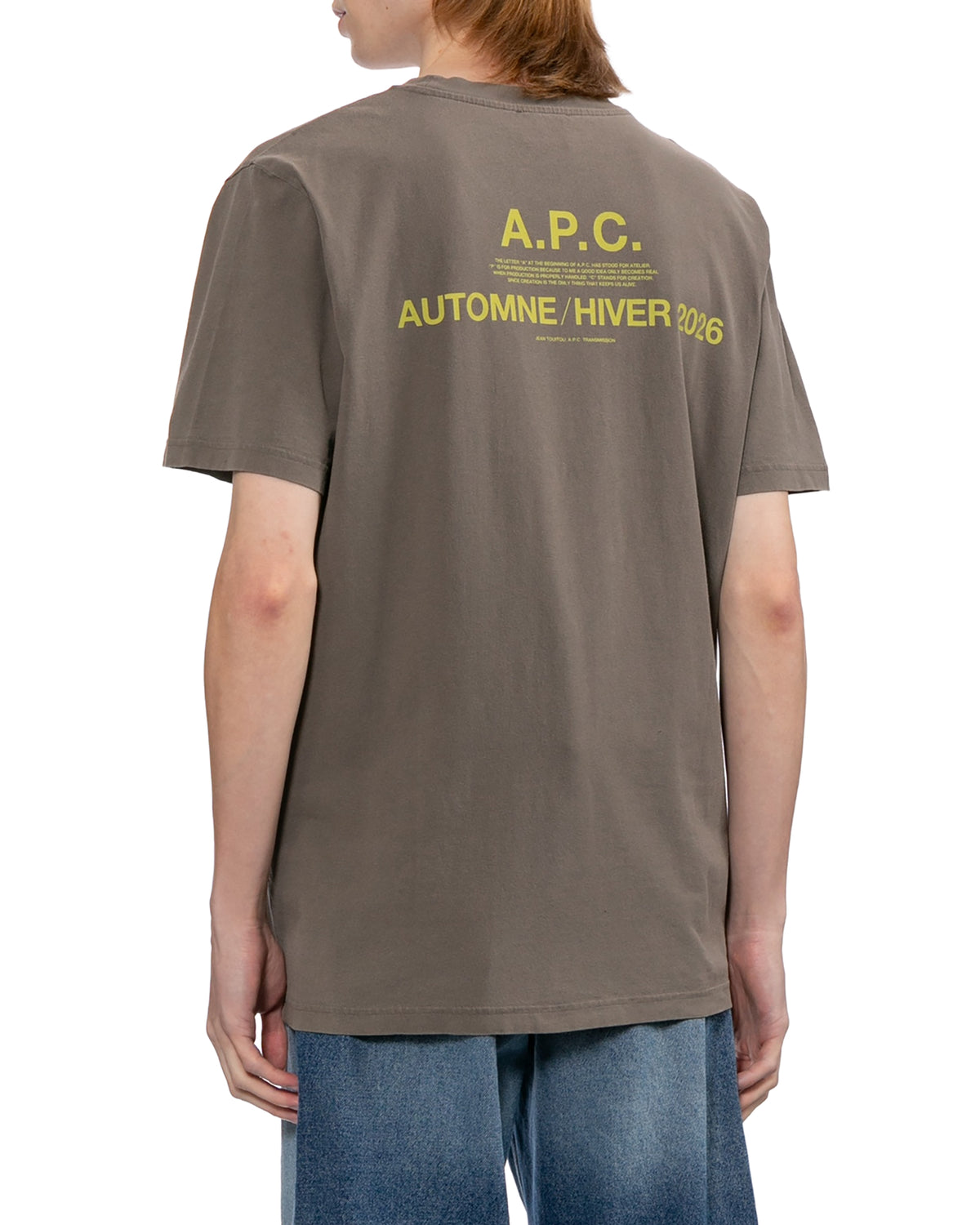 Crew neck tee