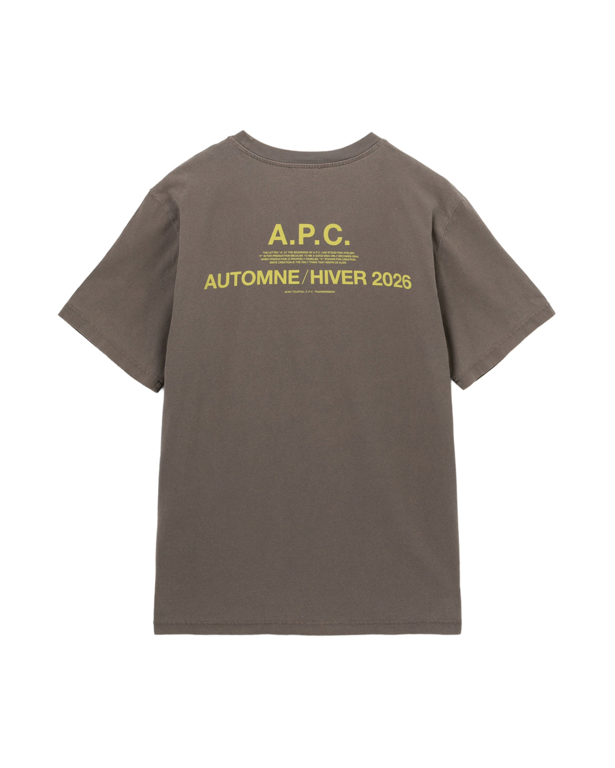 Crew neck tee
