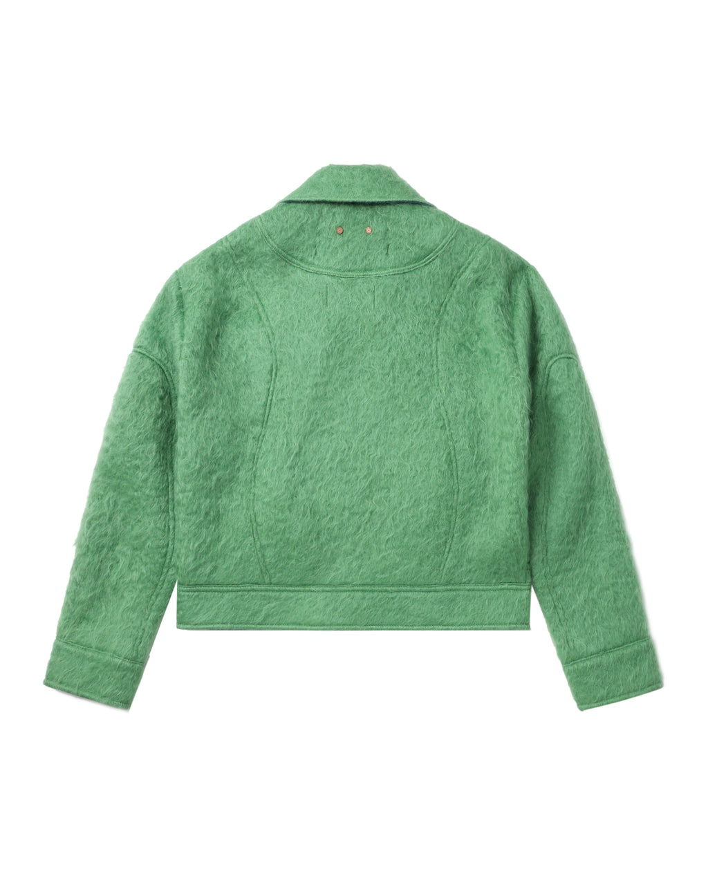 Shaggy wool jacket