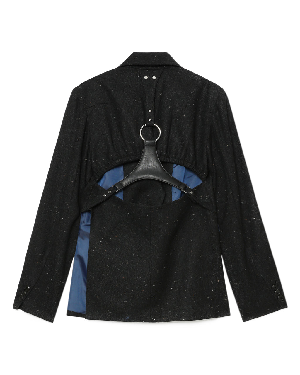 Cut out detail harness blazer