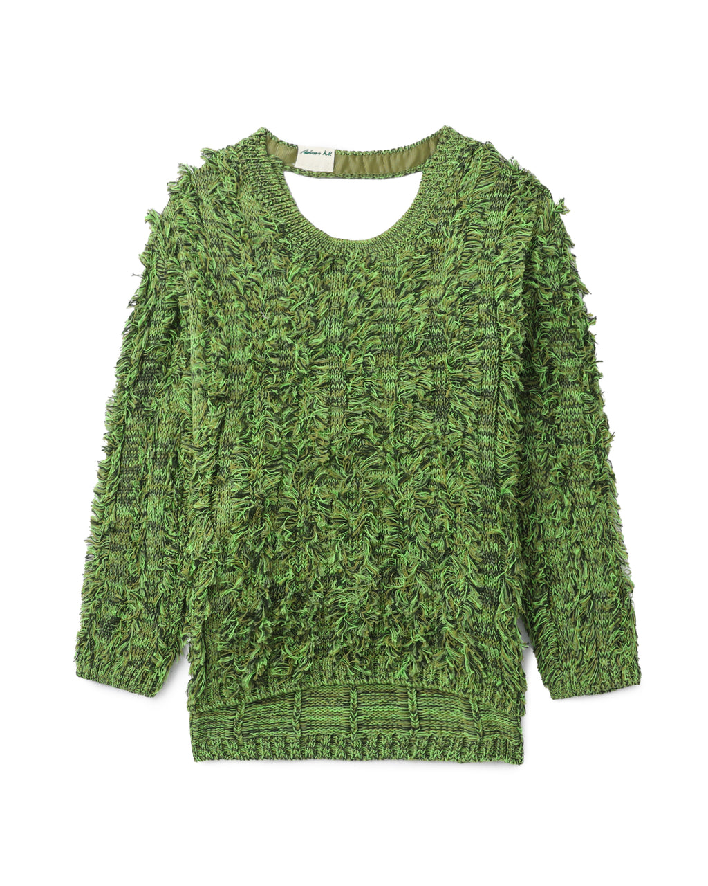 Cargo pockets knit sweater