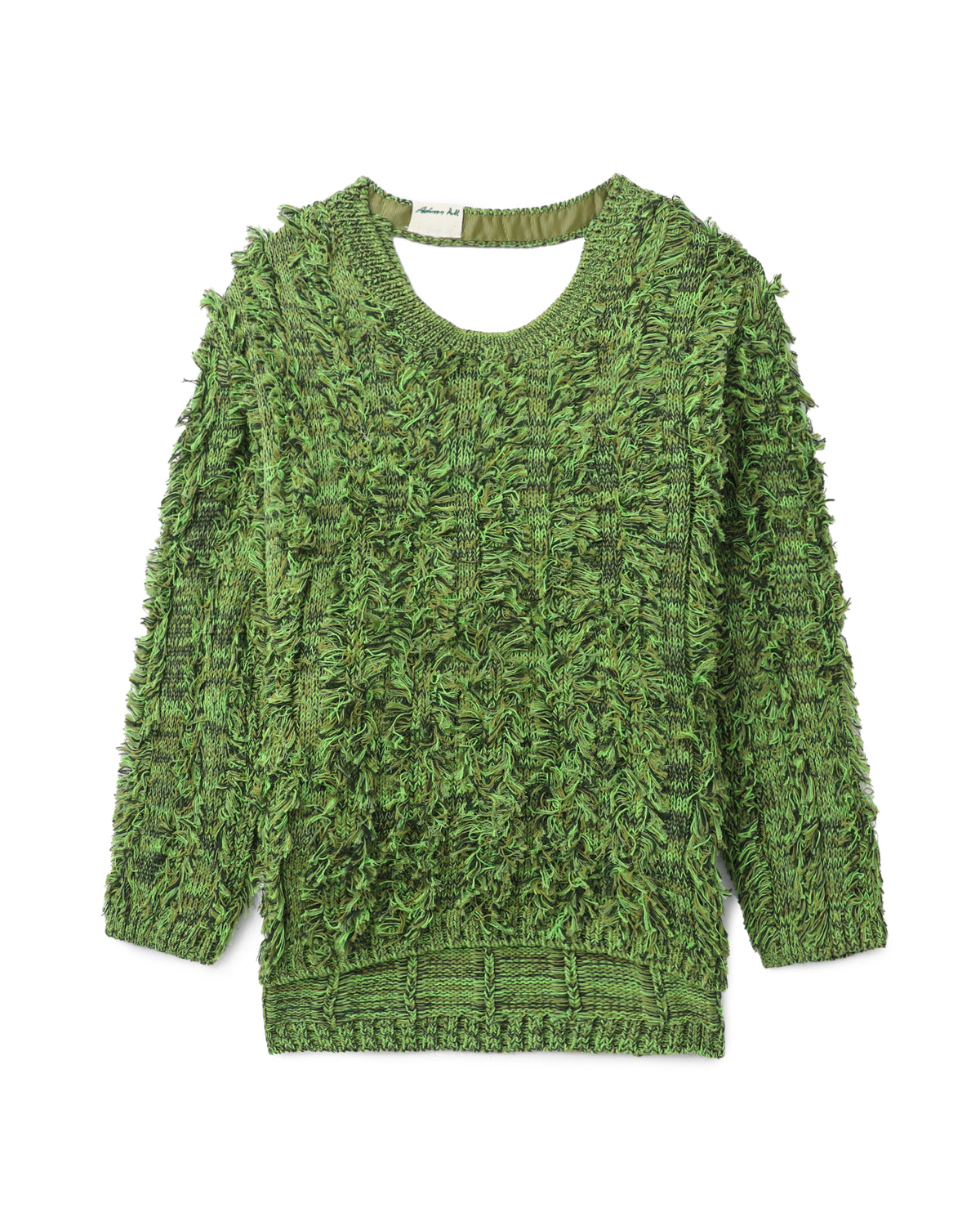 Cargo pockets knit sweater