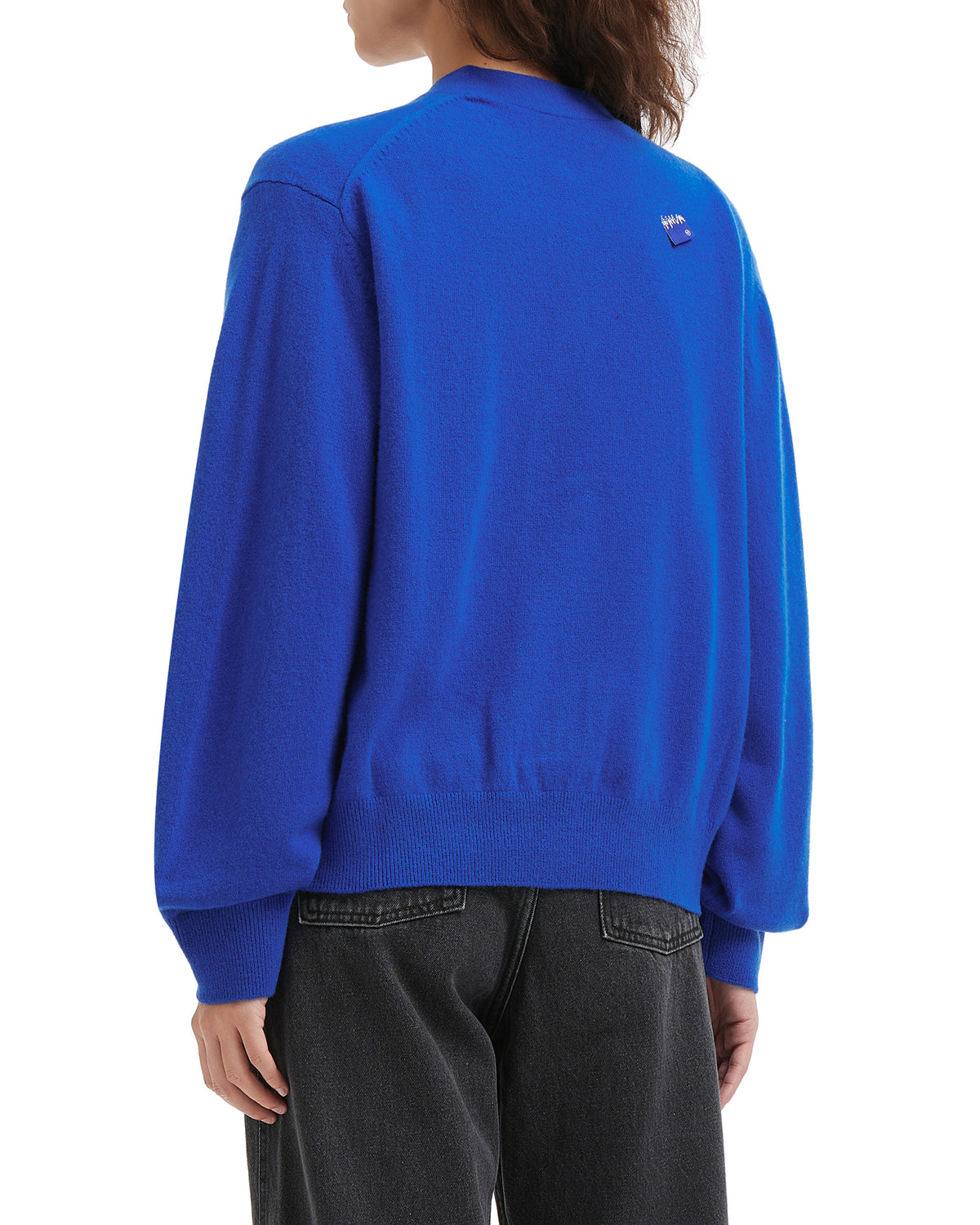 Significant blue tag cardigan