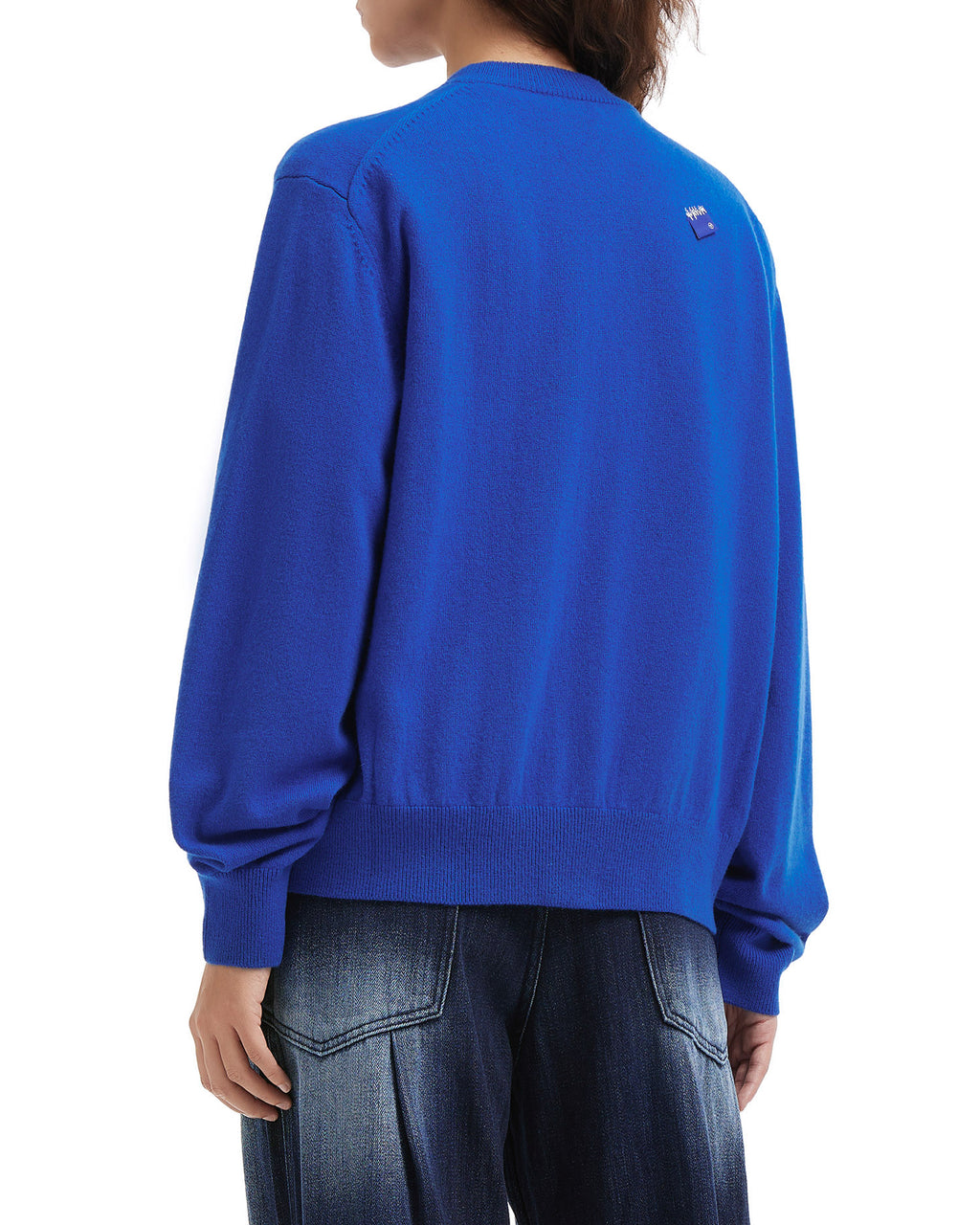 Significant blue tag cardigan