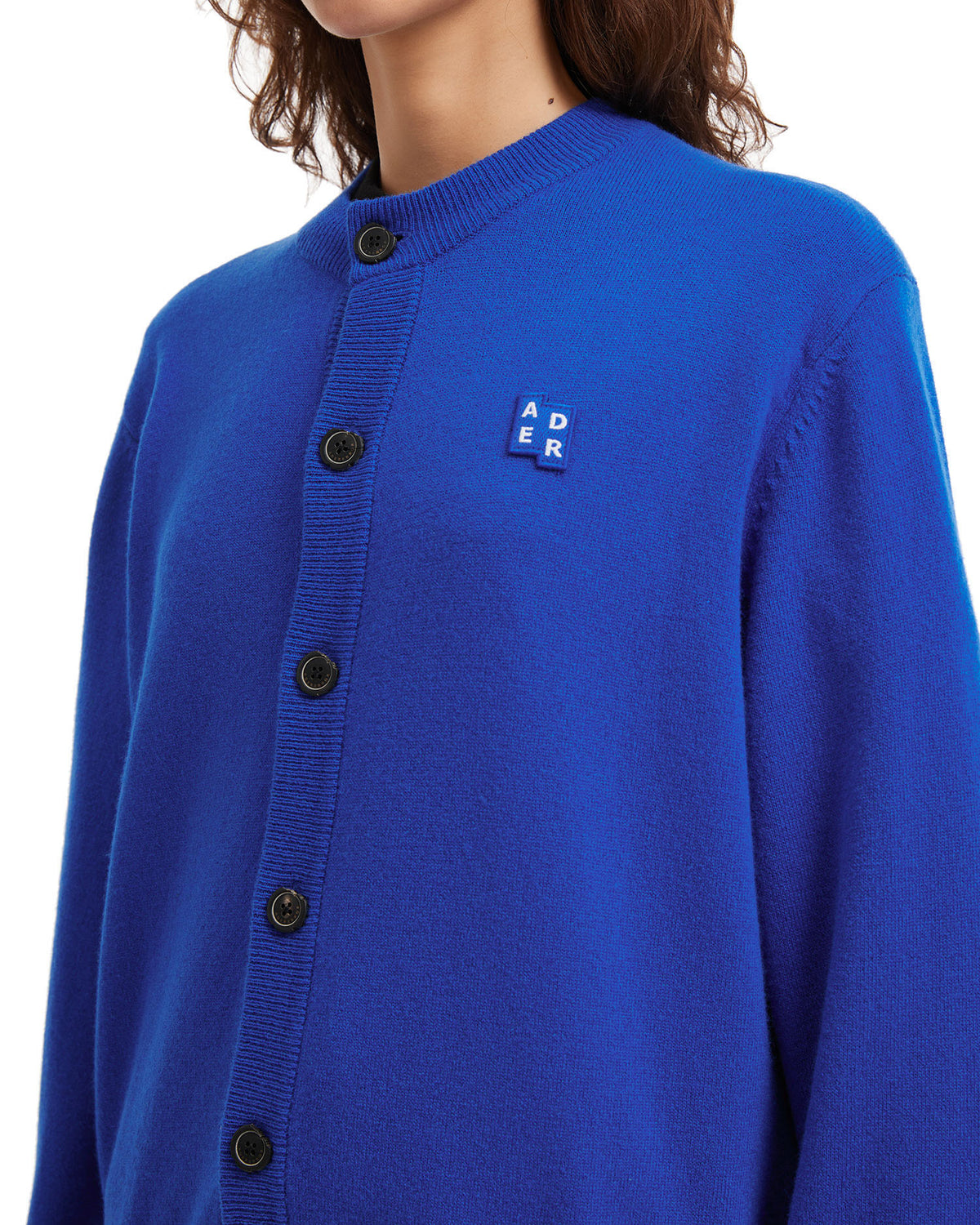 Significant blue tag cardigan