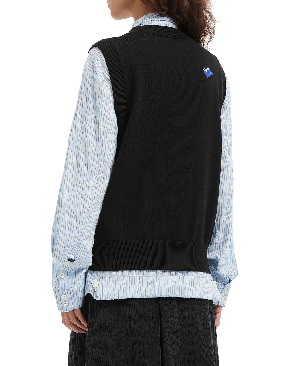 Significant tag knit vest 02