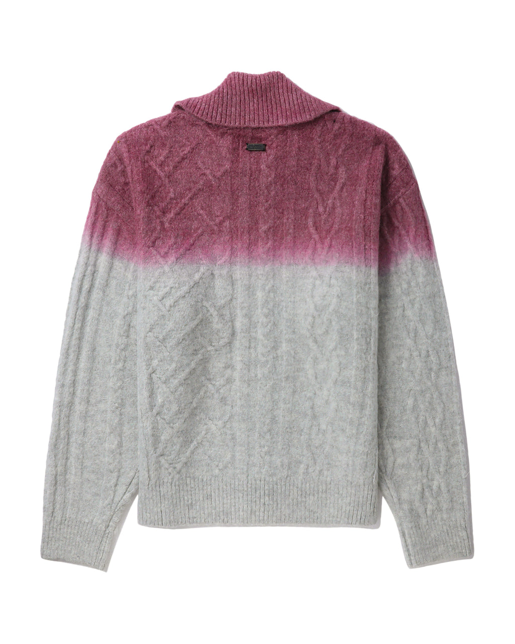 Zip-up cardigan